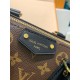 全鋼製 M13146G Speedy Trunk ハンドバッグ｜2025 Cruise 早春ショーで再構築されたクラシックデザイン 20.5×16×11cm