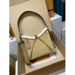 免税版 M11843G CarryAll スモールハンドバッグ｜LV Ski シリーズの冬の暖かさとファッション感 29×24×12cm