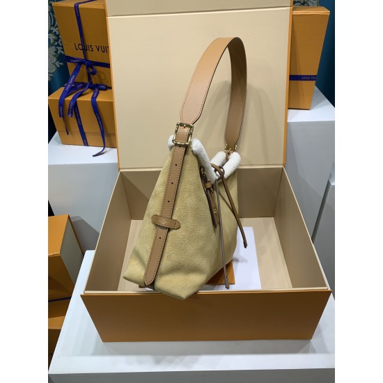 免税版 M11843G CarryAll スモールハンドバッグ｜LV Ski シリーズの冬の暖かさとファッション感 29×24×12cm