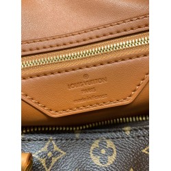 全鋼製 N87212G Speedy Soft 30 Boho ハンドバッグ｜Monogram キャンバスとボホチックなデザインの融合​キーワード：N87212G, 全鋼製，Speedy Soft 30 Boho ハ 21×17×30cm