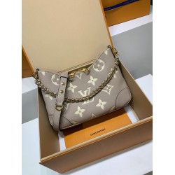 免税版 M13224G 全鋼製 今季の Boulog ハンドバッグ｜Monogram Embossed レザーで奏でる使いやすさと高級感 29×9.5×16cm
