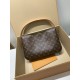 全鋼製 M12098G Slouchy ミディアムハンドバッグ|Monogram キャンバス × 職人技メタルパーツ、大容量で通勤・週末外出に最適 22×9×33cm 全鋼製 M12098G Slouchy ミディアムハンドバッグ|Monogram キャンバス × 職人技メタルパーツ、大容量で通勤・週末外出に最適 22×9×33cm
