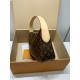 全鋼製 M12098G Slouchy ミディアムハンドバッグ|Monogram キャンバス × 職人技メタルパーツ、大容量で通勤・週末外出に最適 22×9×33cm 全鋼製 M12098G Slouchy ミディアムハンドバッグ|Monogram キャンバス × 職人技メタルパーツ、大容量で通勤・週末外出に最適 22×9×33cm