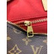 全鋼製 M12098G Slouchy ミディアムハンドバッグ|Monogram キャンバス × 職人技メタルパーツ、大容量で通勤・週末外出に最適 22×9×33cm 全鋼製 M12098G Slouchy ミディアムハンドバッグ|Monogram キャンバス × 職人技メタルパーツ、大容量で通勤・週末外出に最適 22×9×33cm