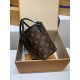 全鋼 M12099G Neverfull Bandoulière Inside Out BB ハンドバッグ｜両面仕様 × 着脱ポーチ × 斜め掛け、精緻なディテールで魅力満載 14 x 9 x 24 cm
