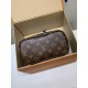 全鋼 M12099G Neverfull Bandoulière Inside Out BB ハンドバッグ｜両面仕様 × 着脱ポーチ × 斜め掛け、精緻なディテールで魅力満載 14 x 9 x 24 cm