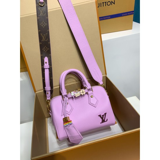 中国独占先行!M24598G 全鋼七夕限定 Speedy 18Cm|パープルセットアクセサリー × カスタマイズ可能、特別な愛を込めた逸品 Speedy 18Cm 中国独占先行!M24598G 全鋼七夕限定 Speedy 18Cm|パープルセットアクセサリー × カスタマイズ可能、特別な愛を込めた逸品 Speedy 18Cm