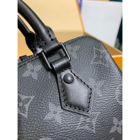 免税特典！M24474G 全鋼 LV 新モデル Speedy 18Cm｜七夕カスタマイズ × 黒地モノグラムセット、専属のバッグを創り上げよう Speedy 18Cm
