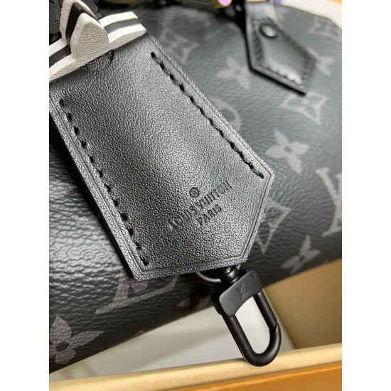 免税特典！M24474G 全鋼 LV 新モデル Speedy 18Cm｜七夕カスタマイズ × 黒地モノグラムセット、専属のバッグを創り上げよう Speedy 18Cm