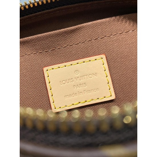 免税特典！M46970G 全鋼 LV 新モデル Speedy 18Cm｜七夕カスタマイズ × オールドモノグラムセット、個性的なバッグを作ろう​ Speedy 18Cm