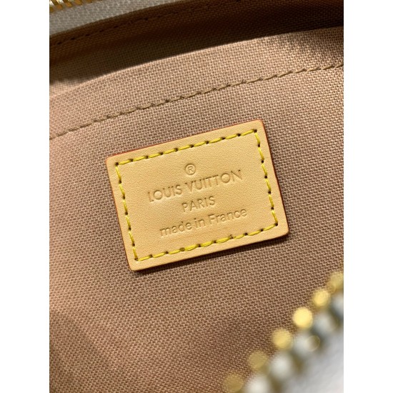 全鋼 M24606G LV 新モデル Speedy 18Cm｜七夕カスタマイズ × 白地モノグラムセット、カスタマイズで専属のバッグを手に入れよう speedy 18Cm