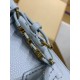 免税特典！M24604G 全鋼中国独占七夕限定 Speedy 18｜ブルーセットアクセサリー × カスタマイズ可能、18-12.5-11cm の個性的な逸品 18x12.5x11cm 