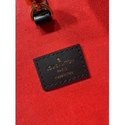 全鋼 46823G OnTheGo Voyage トートバッグ｜Giant Monogram×Monogram Reverse デュアルキャンバス、変形機能と LV Horizon 連携で移動に最適 43×33×18.5cm
