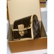 免税版 M47149G Dauphine Soft ラージハンドバッグ｜2024 年春夏コレクション × 柔らかい Monogram キャンバス、LV Circle ロゴで高級感満載​ 28×20×11cm