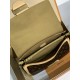 免税版 M47149G Dauphine Soft ラージハンドバッグ｜2024 年春夏コレクション × 柔らかい Monogram キャンバス、LV Circle ロゴで高級感満載​ 28×20×11cm
