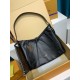 全鋼 M25143G CarryAll Dark ミドルハンドバッグ｜2024 年春夏コレクション × 柔らかい羊革、メタルパーツとシワ模様で魅力的な大容量バッグ​ 39×30×15cm