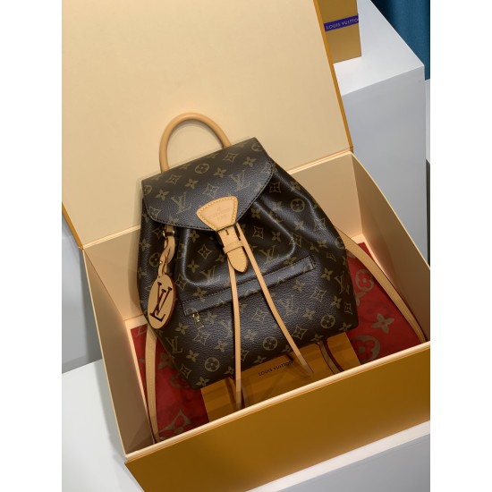 M45501G 全鋼 Montsouris スモールダブルショルダーバッグ|Monogram キャンバス × アーカイブインスピレーション、多機能でファッション性抜群 27.5×33.0×14.0cm M45501G 全鋼 Montsouris スモールダブルショルダーバッグ|Monogram キャンバス × アーカイブインスピレーション、多機能でファッション性抜群 27.5×33.0×14.0cm