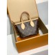 免税特典！M46786G 全鋼製 Neverfull BB ハンドバッグ｜スケールダウンデザイン × テキスタイルバンドとコインケース、コンパクトで実用的な逸品​ 24×14×9cm