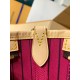 免税特典！M46786G 全鋼製 Neverfull BB ハンドバッグ｜スケールダウンデザイン × テキスタイルバンドとコインケース、コンパクトで実用的な逸品​ 24×14×9cm