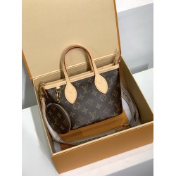 全鋼 M46705G Neverfull BB ハンドバッグ｜Neverfull リメイク × 調節可能テキスタイルバンド、コンパクトで実用的なミニバッグ​ 24×14×9cm