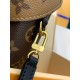 全鋼 M82465G Camera Box ハンドバッグ｜Monogram×Monogram Reverse キャンバス、Petite Malle ディテール融合で個性的なモダンバッグ​ 12.5×17.6×6cm