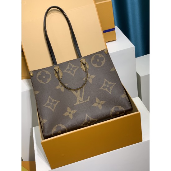 M45320G Onthego ミドルサイズハンドバッグ|Monogram×Monogram Reverse キャンバスデザイン、多様な背負け方と大容量で日常に欠かせない 41×34×19cm M45320G Onthego ミドルサイズハンドバッグ|Monogram×Monogram Reverse キャンバスデザイン、多様な背負け方と大容量で日常に欠かせない 41×34×19cm