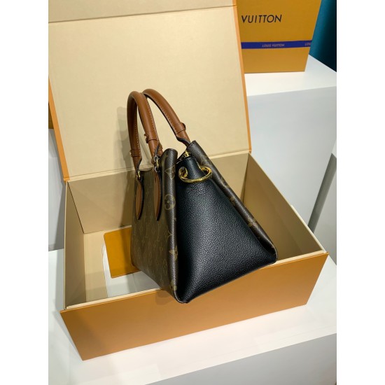 免税版 M46508G 全鋼 VENDOME BB ハンドバッグ｜Monogram キャンバス × レザーミックス、精巧なディテールと大容量でハイエンドな逸品​ 26×18×15cm