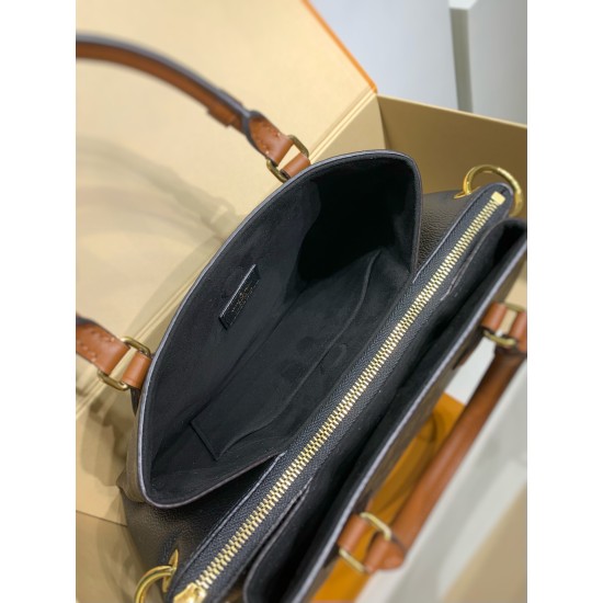 免税版 M46508G 全鋼 VENDOME BB ハンドバッグ｜Monogram キャンバス × レザーミックス、精巧なディテールと大容量でハイエンドな逸品​ 26×18×15cm