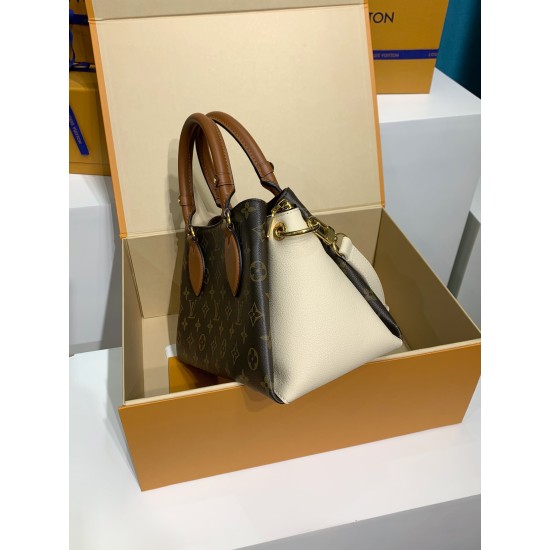 全鋼 M46495G VENDOME BB ハンドバッグ|Monogram キャンバス × レザーミックス、精巧なディテールと大容量で伝統と現代を融合 26×18×15cm 全鋼 M46495G VENDOME BB ハンドバッグ|Monogram キャンバス × レザーミックス、精巧なディテールと大容量で伝統と現代を融合 26×18×15cm