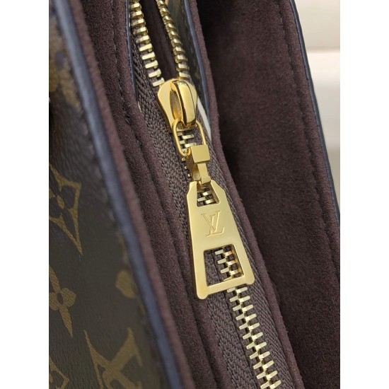全鋼 M46495G VENDOME BB ハンドバッグ|Monogram キャンバス × レザーミックス、精巧なディテールと大容量で伝統と現代を融合 26×18×15cm 全鋼 M46495G VENDOME BB ハンドバッグ|Monogram キャンバス × レザーミックス、精巧なディテールと大容量で伝統と現代を融合 26×18×15cm