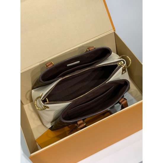 全鋼 M46495G VENDOME BB ハンドバッグ|Monogram キャンバス × レザーミックス、精巧なディテールと大容量で伝統と現代を融合 26×18×15cm 全鋼 M46495G VENDOME BB ハンドバッグ|Monogram キャンバス × レザーミックス、精巧なディテールと大容量で伝統と現代を融合 26×18×15cm