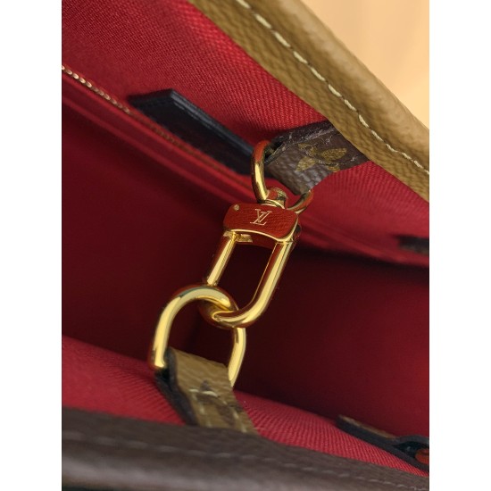 M44576 Onthego ハンドバッグ|Monogram Giant×Reverse デザイン、ラージサイズ収納と多様な使用シーンに対応する存在感満点の逸品 41×34×19cm M44576 Onthego ハンドバッグ|Monogram Giant×Reverse デザイン、ラージサイズ収納と多様な使用シーンに対応する存在感満点の逸品 41×34×19cm