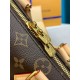 全鋼 M46234 スピーディ バンドゥリエール 20 ハンドバッグ｜Monogram キャンバス × クラシックデザイン、着脱調節可能ストラップでコンパクトかつ実用的な逸品​ 20.5×13.5×12cm