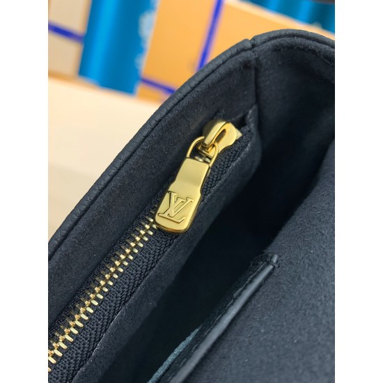 M82154 黒 全鋼 Wallet on Chain Ivy ハンドバッグ|Monogram Empreinte 圧印レザー ×3way 背負け、財布機能付きで収納性抜群の実用ファッションアイテム 23.5×12×4.3cm M82154 黒 全鋼 Wallet on Chain Ivy ハンドバッグ|Monogram Empreinte 圧印レザー ×3way 背負け、財布機能付きで収納性抜群の実用ファッションアイテム 23.5×12×4.3cm