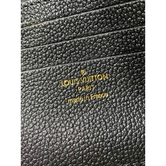 M82154 黒 全鋼 Wallet on Chain Ivy ハンドバッグ|Monogram Empreinte 圧印レザー ×3way 背負け、財布機能付きで収納性抜群の実用ファッションアイテム 23.5×12×4.3cm M82154 黒 全鋼 Wallet on Chain Ivy ハンドバッグ|Monogram Empreinte 圧印レザー ×3way 背負け、財布機能付きで収納性抜群の実用ファッションアイテム 23.5×12×4.3cm
