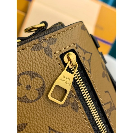 M46279 黄花免税版 Pochette Métis East West ハンドバッグ|Monogram キャンバス ×S-lock 錠前、多様収納と背負け方でクラシックとモダンを融合 21.5×13.5×6cm M46279 黄花免税版 Pochette Métis East West ハンドバッグ|Monogram キャンバス ×S-lock 錠前、多様収納と背負け方でクラシックとモダンを融合 21.5×13.5×6cm