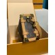 M46358G 全鋼 Side Trunk ミドルサイズハンドバッグ|Monogram キャンバス ×S-lock 錠前、着脱式ハンドルと立体フォルムでヴィンテージとモダンを共存 16×8.5×23.5cm M46358G 全鋼 Side Trunk ミドルサイズハンドバッグ|Monogram キャンバス ×S-lock 錠前、着脱式ハンドルと立体フォルムでヴィンテージとモダンを共存 16×8.5×23.5cm