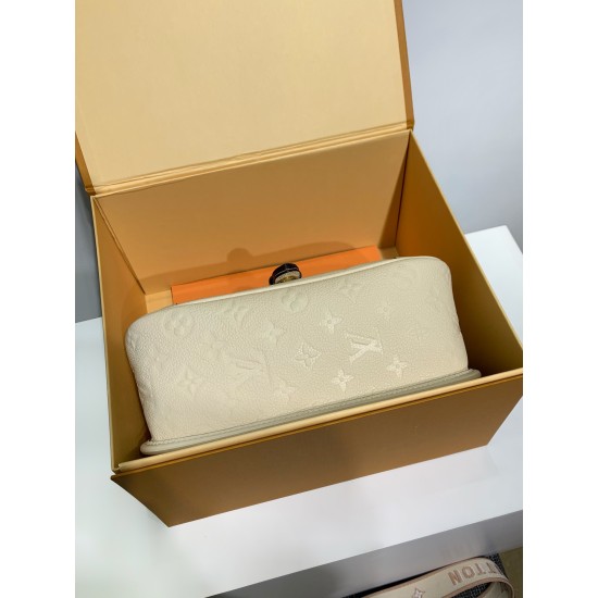 M46388 Diane ハンドバッグ|Monogram Empreinte 圧紋レザー × 着脱式幅広肩ベルト、多様なスタイルに柔軟対応するファッションアイテム 23×16×8.5cm M46388 Diane ハンドバッグ|Monogram Empreinte 圧紋レザー × 着脱式幅広肩ベルト、多様なスタイルに柔軟対応するファッションアイテム 23×16×8.5cm