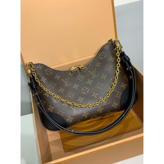 M45831 Boulogne ハンドバッグ|Monogram キャンバス × ダブルジップ、マルチウェイデザインと収納力で日常からカジュアルまで対応 29×16×9.5cm M45831 Boulogne ハンドバッグ|Monogram キャンバス × ダブルジップ、マルチウェイデザインと収納力で日常からカジュアルまで対応 29×16×9.5cm