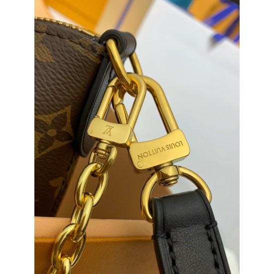M45831 Boulogne ハンドバッグ|Monogram キャンバス × ダブルジップ、マルチウェイデザインと収納力で日常からカジュアルまで対応 29×16×9.5cm M45831 Boulogne ハンドバッグ|Monogram キャンバス × ダブルジップ、マルチウェイデザインと収納力で日常からカジュアルまで対応 29×16×9.5cm