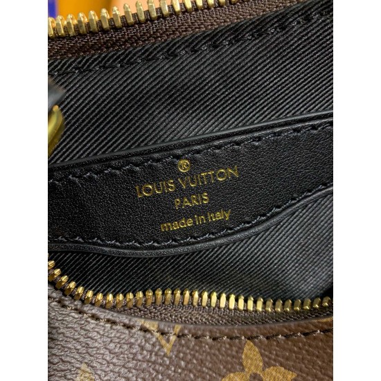 M45831 Boulogne ハンドバッグ|Monogram キャンバス × ダブルジップ、マルチウェイデザインと収納力で日常からカジュアルまで対応 29×16×9.5cm M45831 Boulogne ハンドバッグ|Monogram キャンバス × ダブルジップ、マルチウェイデザインと収納力で日常からカジュアルまで対応 29×16×9.5cm