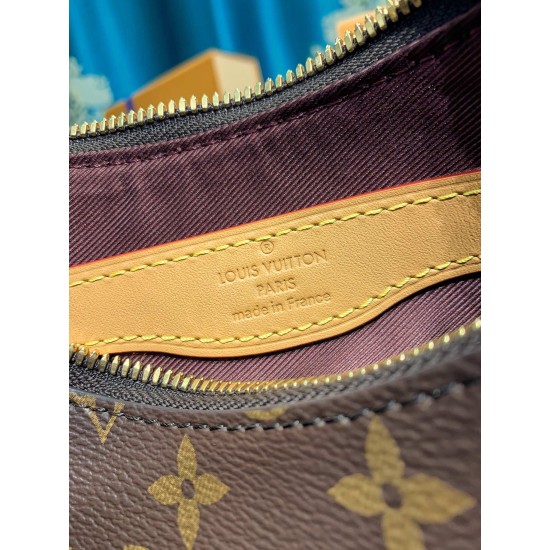 M45832 Boulogne ハンドバッグ|Monogram キャンバス × ダブルジップ、マルチウェイデザインと収納力で日常からカジュアルまで対応 29×16×9.5cm M45832 Boulogne ハンドバッグ|Monogram キャンバス × ダブルジップ、マルチウェイデザインと収納力で日常からカジュアルまで対応 29×16×9.5cm