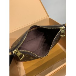 M45832 Boulogne ハンドバッグ｜Monogram キャンバス × ダブルジップ、マルチウェイデザインと収納力で日常からカジュアルまで対応​ 29×16×9.5cm