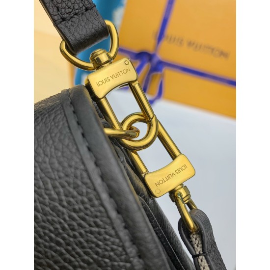 M46386 Diane ハンドバッグ|Monogram Empreinte 圧紋レザー × 着脱式幅広肩ベルト、多様なスタイルに対応するファッションアイテム 23×16×8.5cm M46386 Diane ハンドバッグ|Monogram Empreinte 圧紋レザー × 着脱式幅広肩ベルト、多様なスタイルに対応するファッションアイテム 23×16×8.5cm