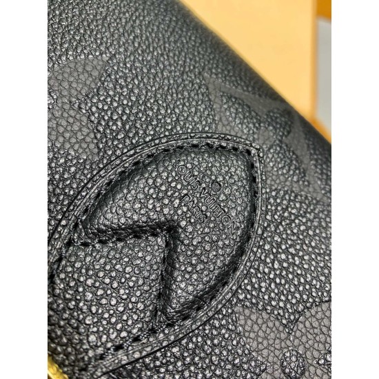 M46386 Diane ハンドバッグ|Monogram Empreinte 圧紋レザー × 着脱式幅広肩ベルト、多様なスタイルに対応するファッションアイテム 23×16×8.5cm M46386 Diane ハンドバッグ|Monogram Empreinte 圧紋レザー × 着脱式幅広肩ベルト、多様なスタイルに対応するファッションアイテム 23×16×8.5cm