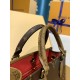 M46373 免税版 OnTheGo スモールハンドバッグ|Monogram×Monogram Reverse×Giant 柄、着脱式小銭入れと多収納でファッションと実用両立 25×19×11.5cm M46373 免税版 OnTheGo スモールハンドバッグ|Monogram×Monogram Reverse×Giant 柄、着脱式小銭入れと多収納でファッションと実用両立 25×19×11.5cm