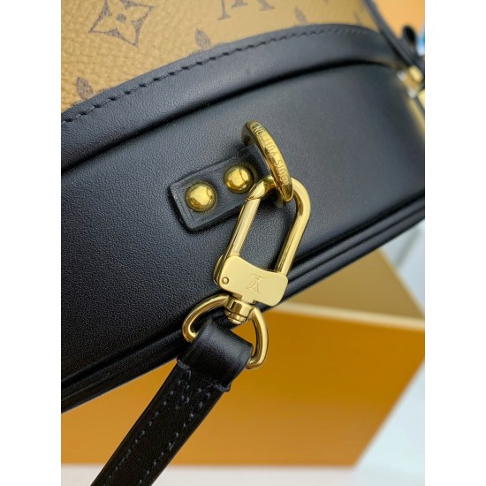 LV M43510 Petite boite chapeau ハンドバッグ|帽子ケースをインスピレーションにした可愛らしいカーリングバッグ 17.5×16.5×7.5cm LV M43510 Petite boite chapeau ハンドバッグ|帽子ケースをインスピレーションにした可愛らしいカーリングバッグ 17.5×16.5×7.5cm