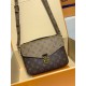 全鋼 M44876 Pochette Metis ハンドバッグ｜Monogram キャンバスで創られたコンパクトで収納力抜群の優雅なハンドバッグ 25×19×9cm