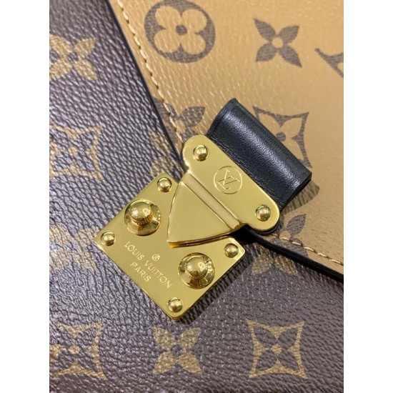 全鋼 M44876 Pochette Metis ハンドバッグ｜Monogram キャンバスで創られたコンパクトで収納力抜群の優雅なハンドバッグ 25×19×9cm