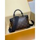 M45571 Petite Malle Souple ハンドバッグ|Monogram キャンバスと伝統工芸の融合で生まれた個性的な逸品 20×14×7.5cm M45571 Petite Malle Souple ハンドバッグ|Monogram キャンバスと伝統工芸の融合で生まれた個性的な逸品 20×14×7.5cm